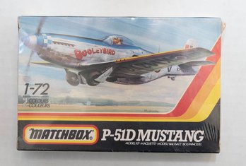 1980s Matchbox P-51D Mustang Model Kit 1:72 (shrink Wrapped)