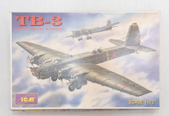 TB-3 Soviet Bomber Model Kit 1:72