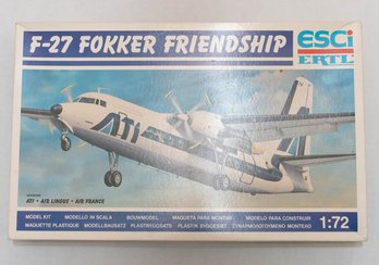 ERTL F-27 Fokker Friendship Model Kit 1:72