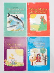 1985 Now I Know Educational Children's Paperback Oversized Books Including Changing Seasons