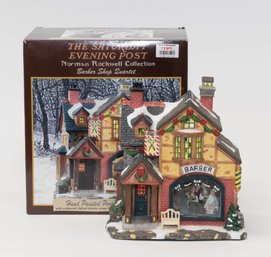 The Saturday Evening Post ' Barber Shop Quartet' Porcelain House