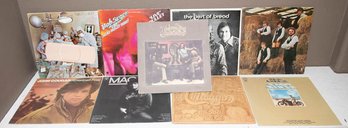 Vintage LPs Best Of Bread, Bob Seger, Chicago, John Cougar And Three Dog Night