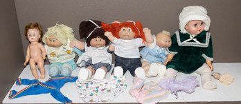 1980s Cabbage Patch And Other Dolls