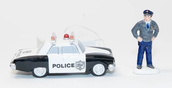 Department 56 Police Car And Officer