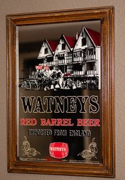 Watneys Red Barrel Beer Advertising Mirror