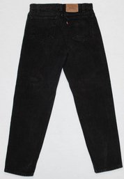 Levi Strauss 550 Men's Black Jeans Size 34x32