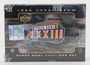 1999 Upper Deck Super Bowl XXXIII Box Set Sealed 25 Cards
