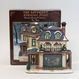 The Saturday Evening Post ' Tea Time' Porcelain House