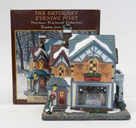 The Saturday Evening Post ' Freedom From Want' Porcelain House