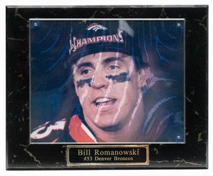 Bill Romanowski #53 Denver Broncos Photo Plaque