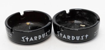 Vintage Stardust Hotel & Country Club Las Vegas Ashtrays