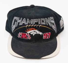 1997 Denver Broncos AFC Champions Adjustable Hat