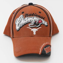 2006 University Of Texas Championship Adjustable Hat Good Condition