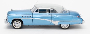 The Franklin Mint Blue 1949 Buick Riviera Die Cast