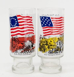 Early Flags Of Our Nation Series I Glasses