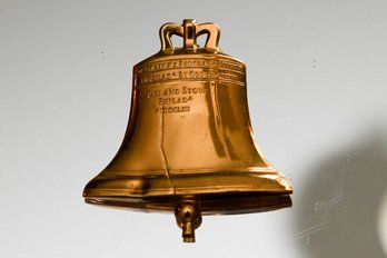 1950s Tin Liberty Bell Pin