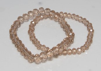 Champagne Glass Stretch Bracelets