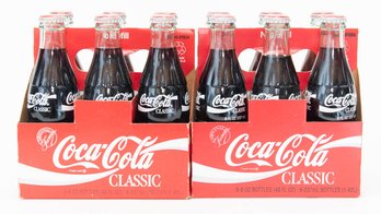 Original Formula Coca-Cola Classic Bottles Late 1980s