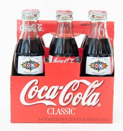 1998 Super Bowl XXXII Coca-Cola Classic 6-pack Bottles