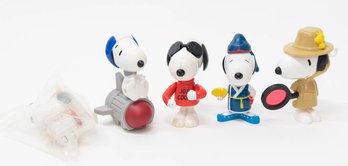 McDonalds And Burger King Snoopy Kids Meal Toys