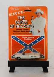 1981 ERTL The Dukes Of Hazzard Boss Hogg's Cadillac Die Cast 1/64 Scale