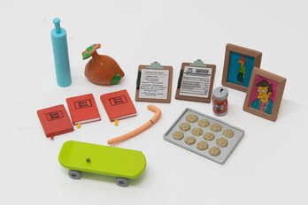 Misc. Accessories For The Simpsons Figures And Playsets