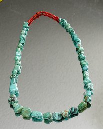 Vintage Turquoise Chunky Necklace