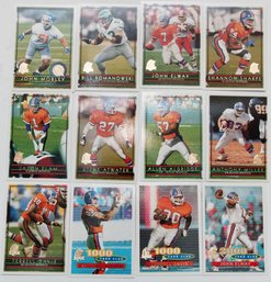 1996 Topps 40th Denver Broncos Trading Cards Includes 3000 Yard Club John Elway