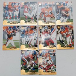 1996 Pacific Collection Denver Broncos Trading Cards