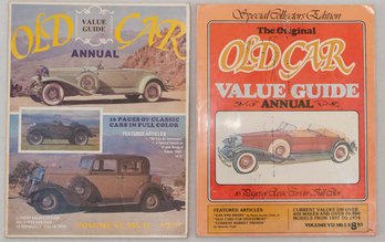 Old Car Annual Value Guides