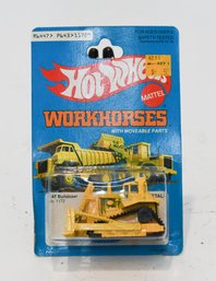 1979 Hot Wheels Workhorses CAT Bulldozer Die Cast