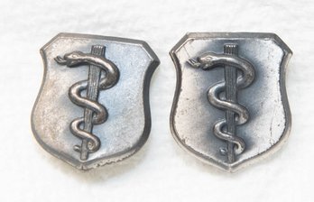 Military N. S. Meyer Medical Insignia Lape Pins
