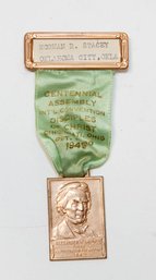 1949 Int'l Convention Disciples Of Christ Medal