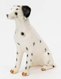 Vintage Ceramic Dalmatian Figurine Japan