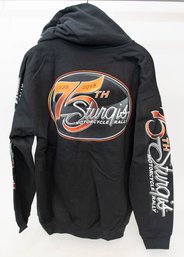 2015 Sturgis 75th Motorcycle Rally Zip Up Hoodie Size Large NWT