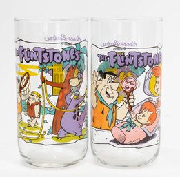 1991 Hardee's The Flintstones First 30 Years Collector's Glasses