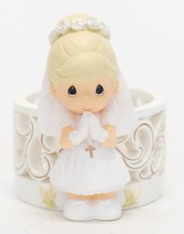 Precious  Moments Ceramic Bride Flameless Candle Votive