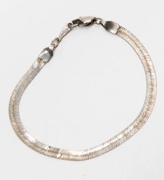 Claire's Silver Tone Chain Bracelet