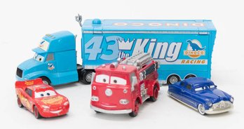 Walt Disney 'Cars' Dingo The King, Lighting McQueen, Doc Hudson And Red