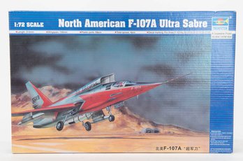 Trumpeter North American F-107A Ultra Sabre Model Kit 1:72