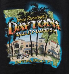 2006 Harley Davidson Bruce Rossmeyer's Daytona Beach FL Zip Up Hoodie Size 2XL