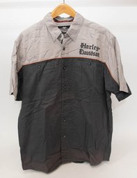 Harley Davidson Mechanics Button Up Size XL