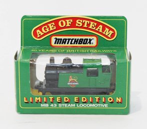 1987 Matchbox Age Of Steam Limited Edition MB 43 Steam Locomotive