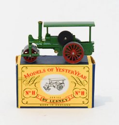 Lesney Models Of Yesteryear No. 11 Steam Roller 1/80 Scale