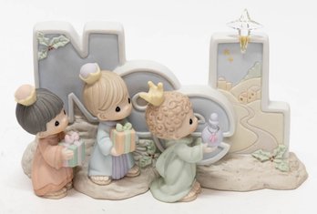 2006 Precious Moments 'three Kings' Noel Porcelain Figurine