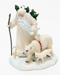 2010 Artist Proof Pipka Santa With Polar Bears Figurine