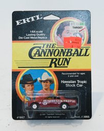 1981 ERTL The Cannonball Run Hawaiian Tropic Stock Car  1/64 Scale