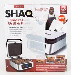 Shaq Smokeless Grill And Press NIB