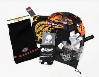 Harley Davidson And Sturgis Headwrap, Handkerchiefs, Scarf And Eyewear New