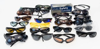 Lot Of New And Used Protective Eyewear